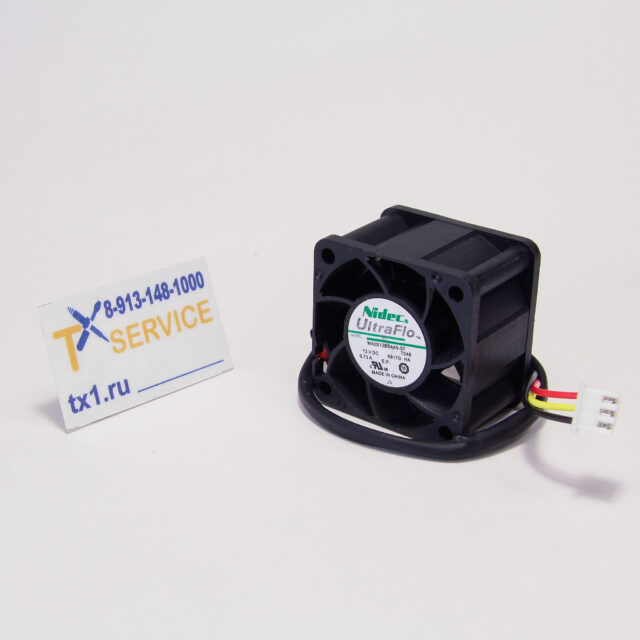 Вентилятор (кулер) блока питания Nidec 0.73A 12V 3pin — изображение 3