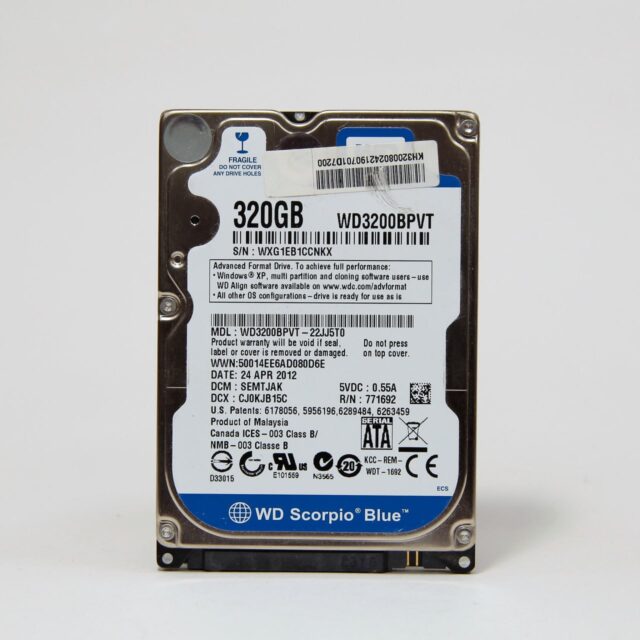 Жесткий диск WD Blue WD3200BPVT 320 Gb